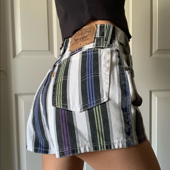 Levi's Pants - LEVIS / striped denim